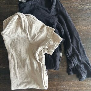 Kyte Bodysuit Bundle - Khaki Shortsleeve & Midnight Longsleeve